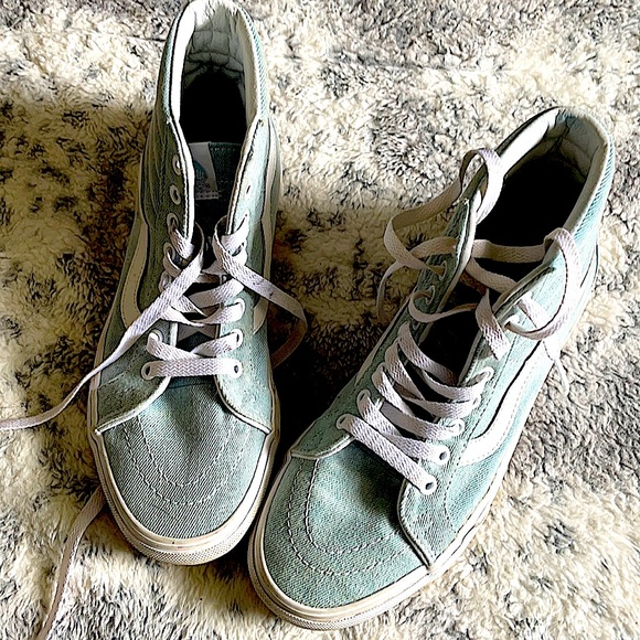Vans SK8-HI Reissue Denim size US 9 Women - Picture 1 of 6